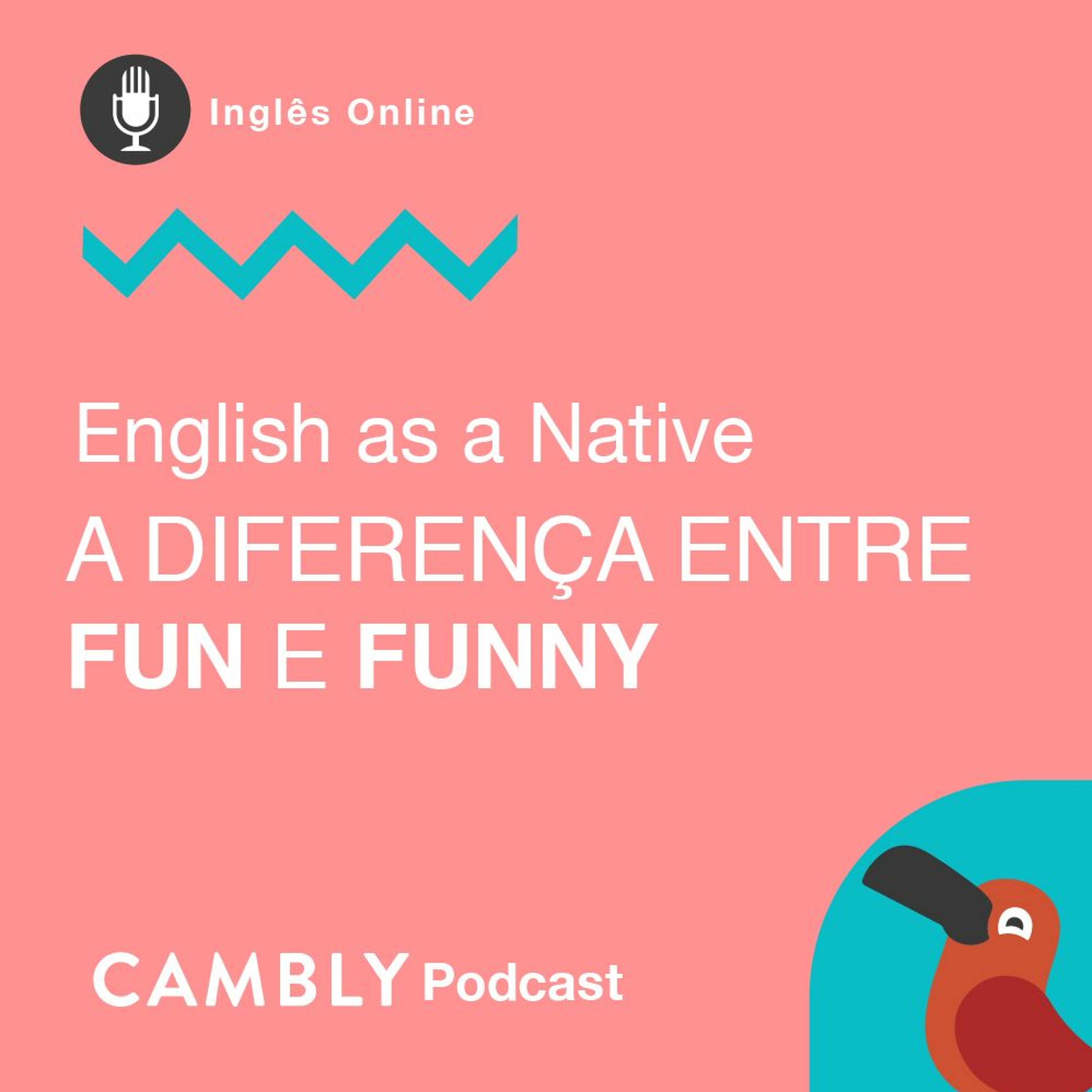 Ep 288. A Diferença entre Fun e Funny| English as a Native