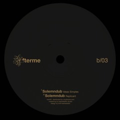 PREMIERE: Solemndub - Ideas Simples