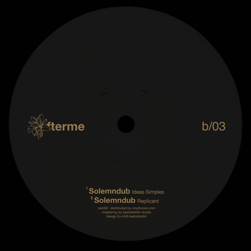 PREMIERE: Solemndub - Ideas Simples