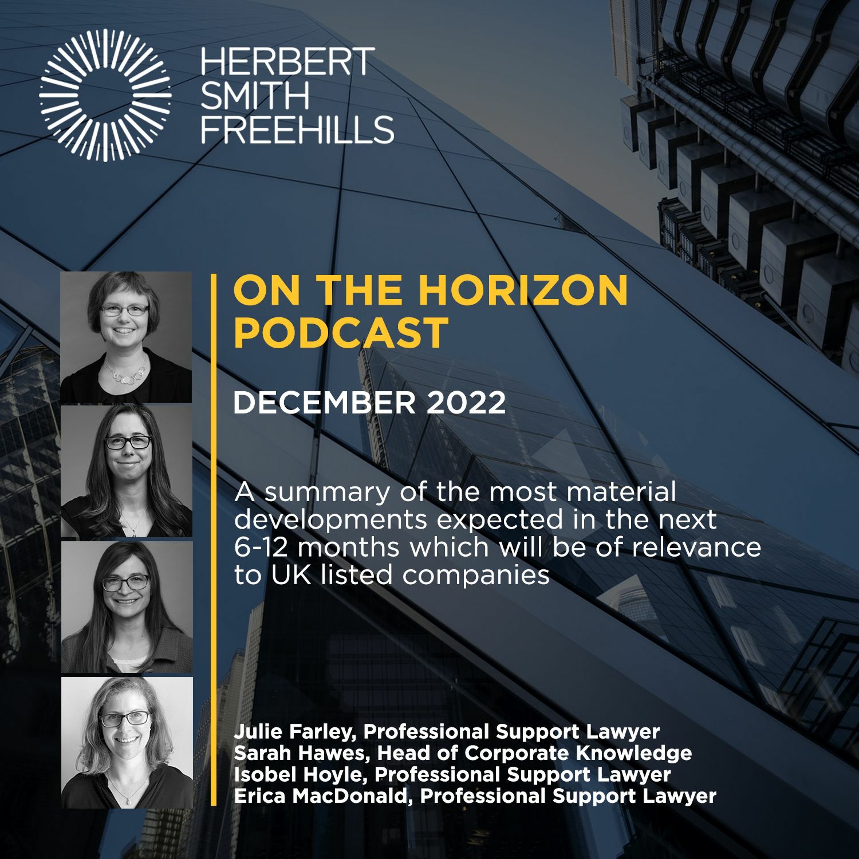 Herbert Smith Freehills Kramer Podcasts