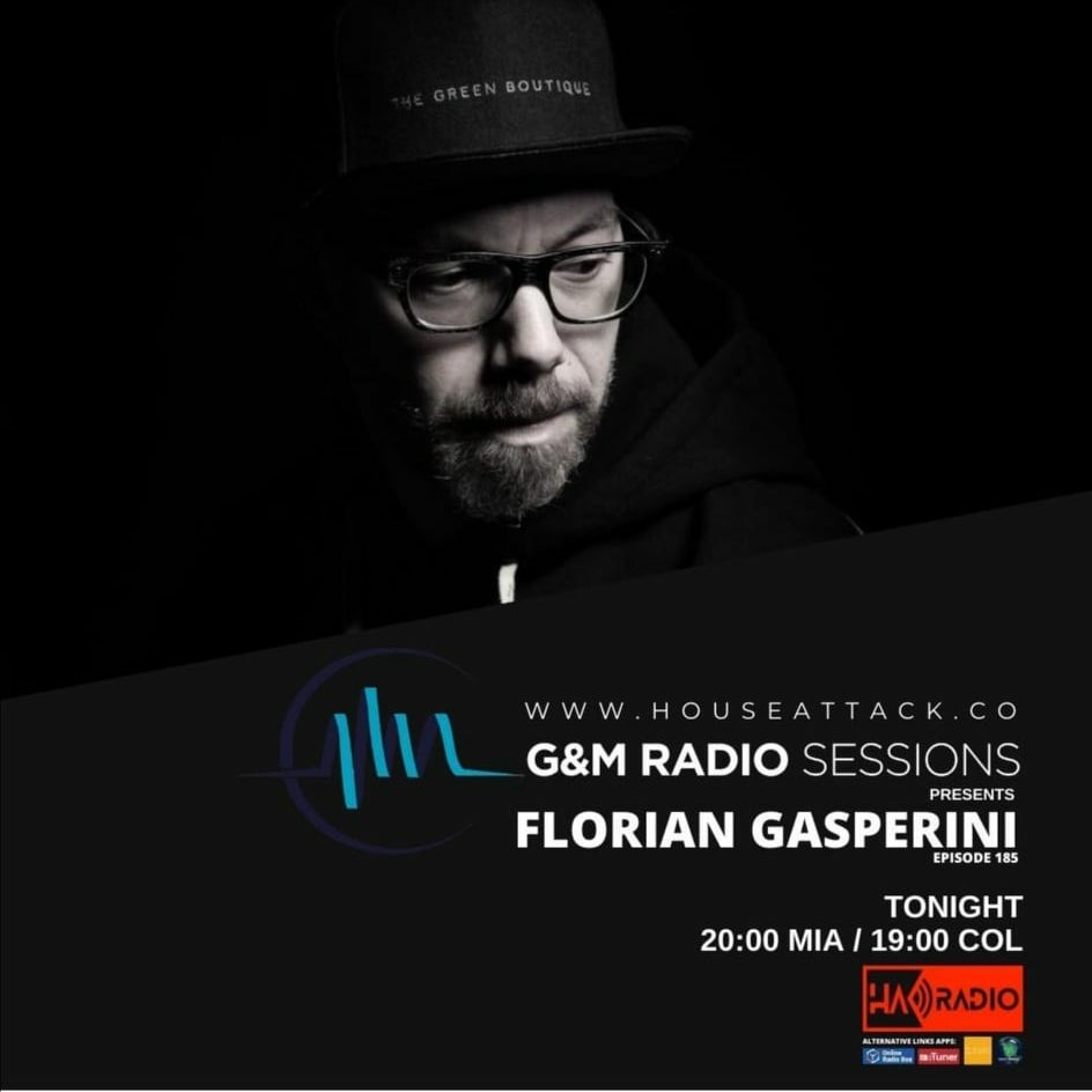 G&M Radio Sessions - Episode 185 - Florian Gasperini episode artwork