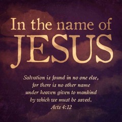 The Names Of Jesus