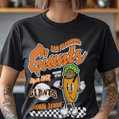 San Giants Mitchell Ness Cooperstown Collection Food Concessions 2024 Shirt