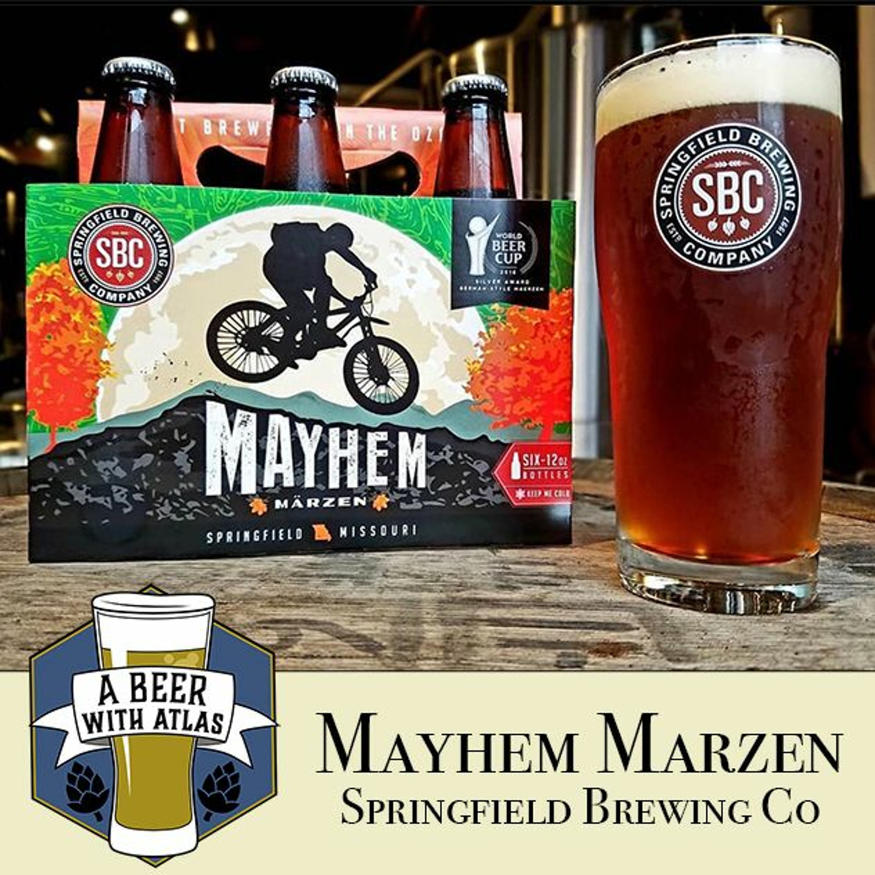 Mayhem Marzen - Oktoberfest 2 - Beer With Atlas 111 - Travel Nurse Craft Beer Reviews