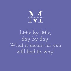 Little by little - #mondaysmotivation