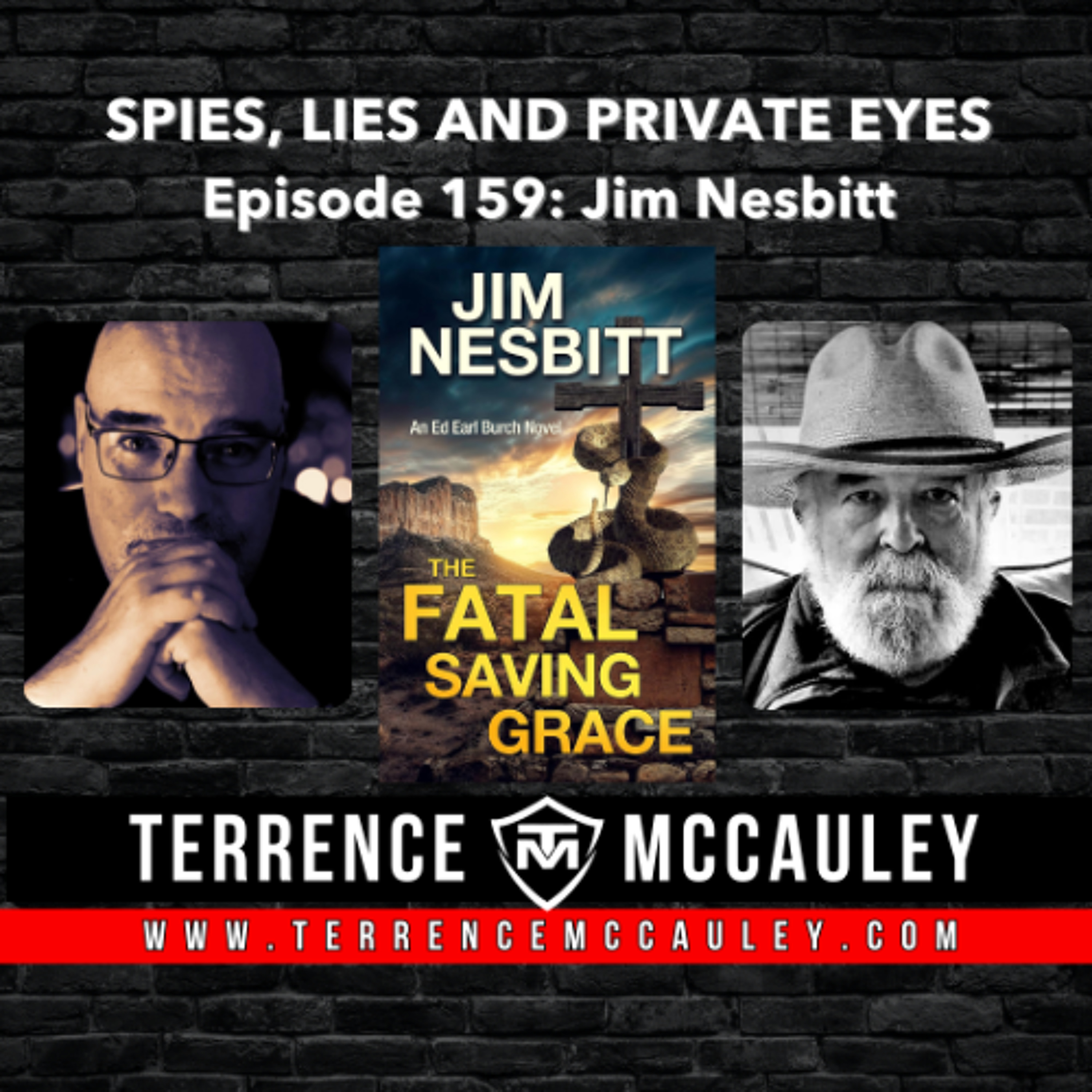 Jim Nesbitt: THE FATAL SAVING GRACE, an Ed Earl Burch novel episode artwork