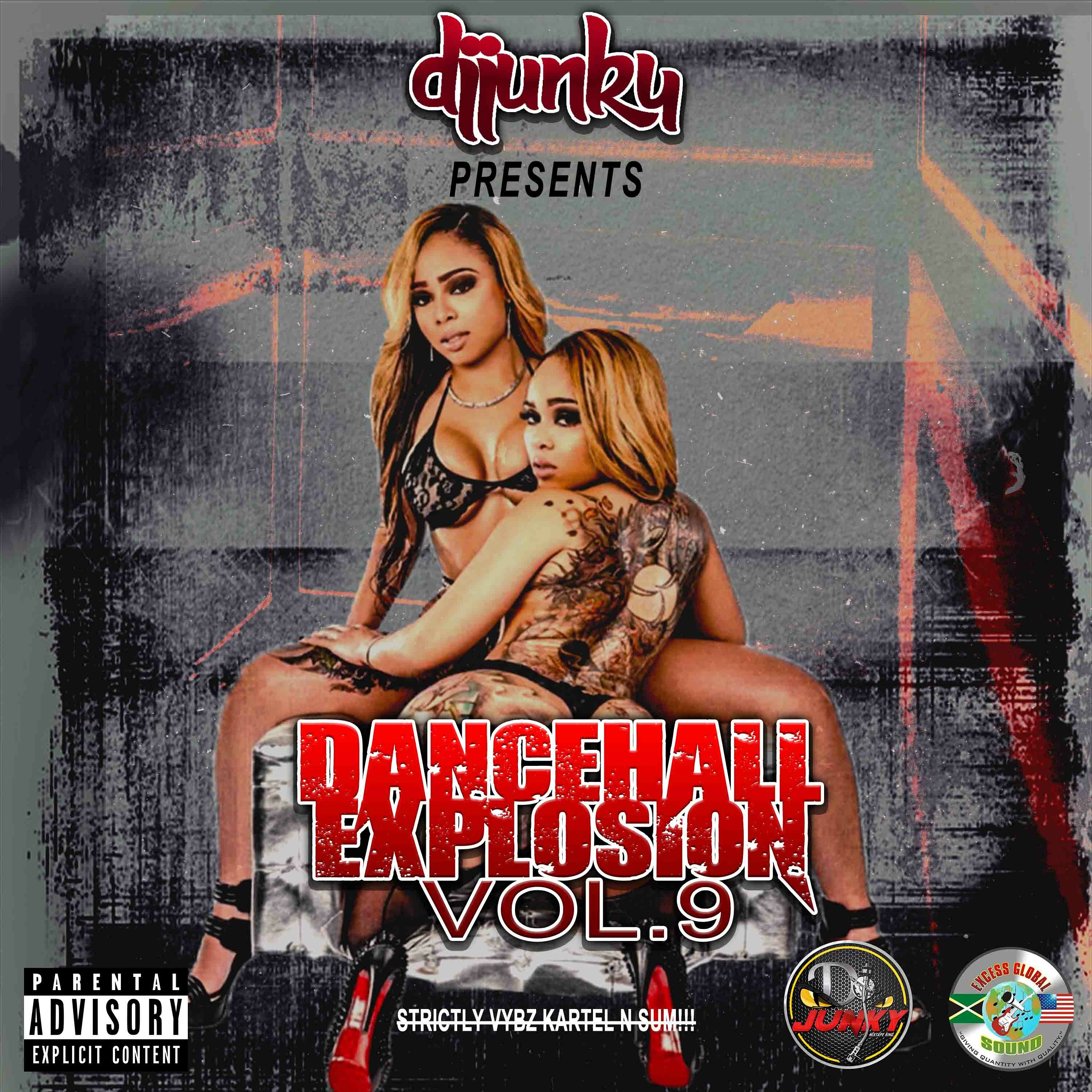 DJ JUNKY PRESENTS - DANCEHALL EXPLOSION VOL. 9 (STRICTLY VYBZ KARTEL N SUM!!) MIXTAPE episode artwork