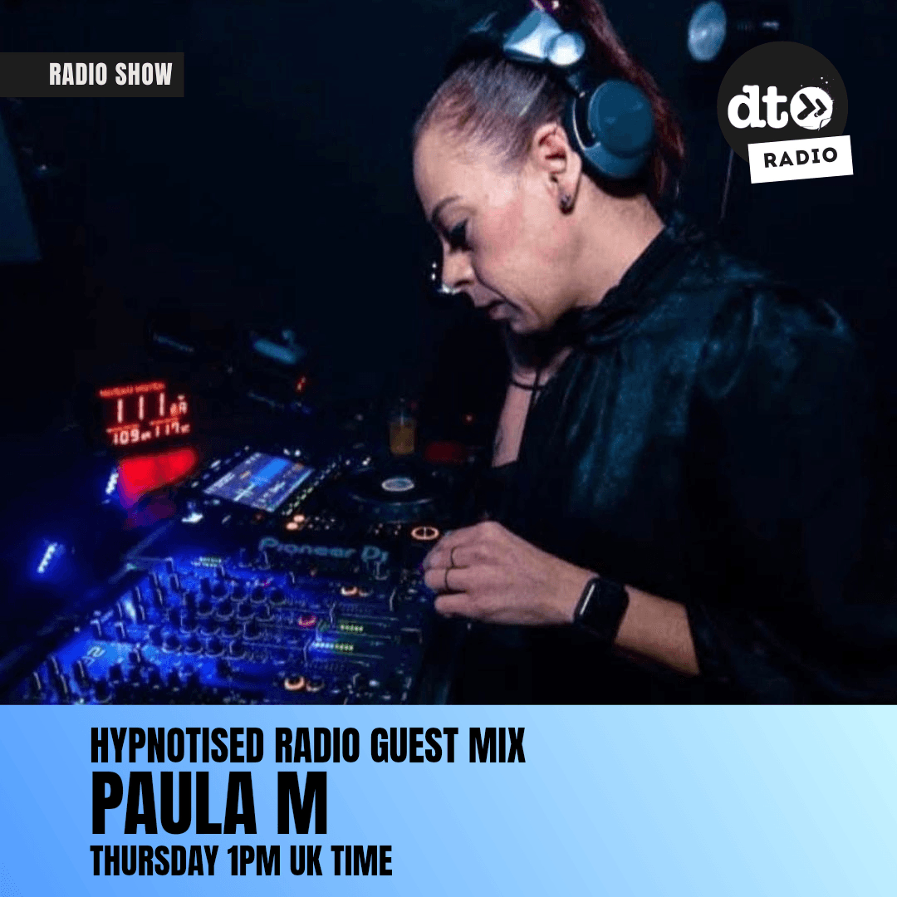 Hypnotised Radio 159 Paula M episode artwork