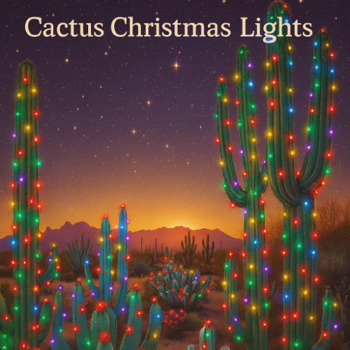 Cactus Christmas Lights
