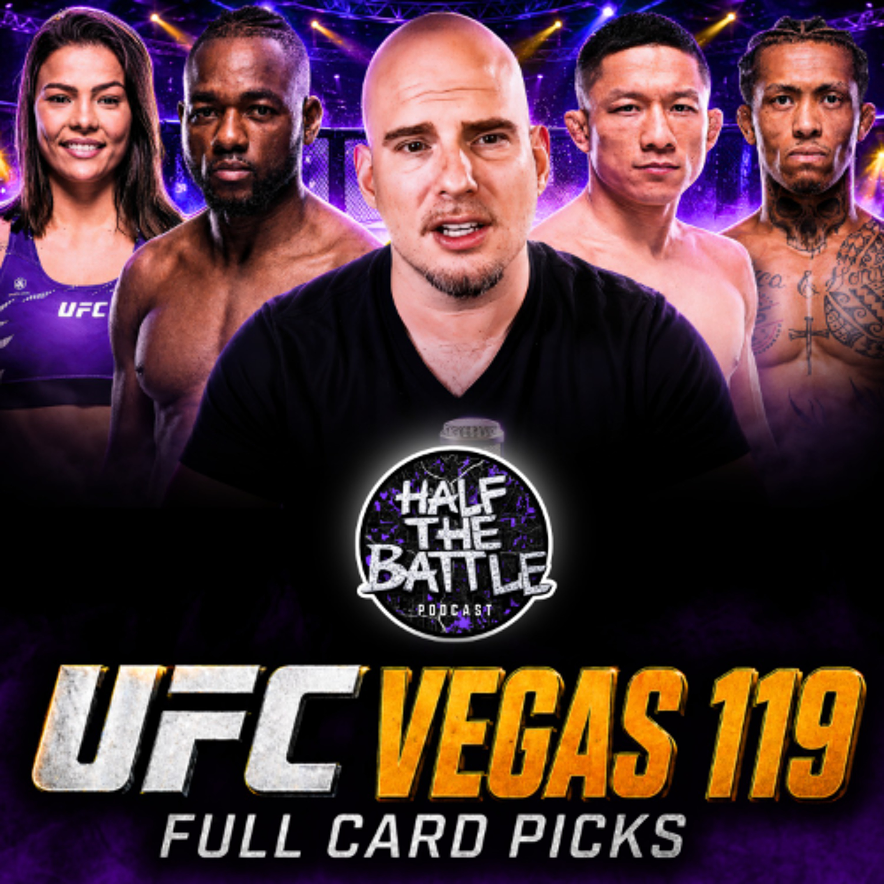 #670 - UFC Vegas 119 FULL CARD Predictions episode artwork