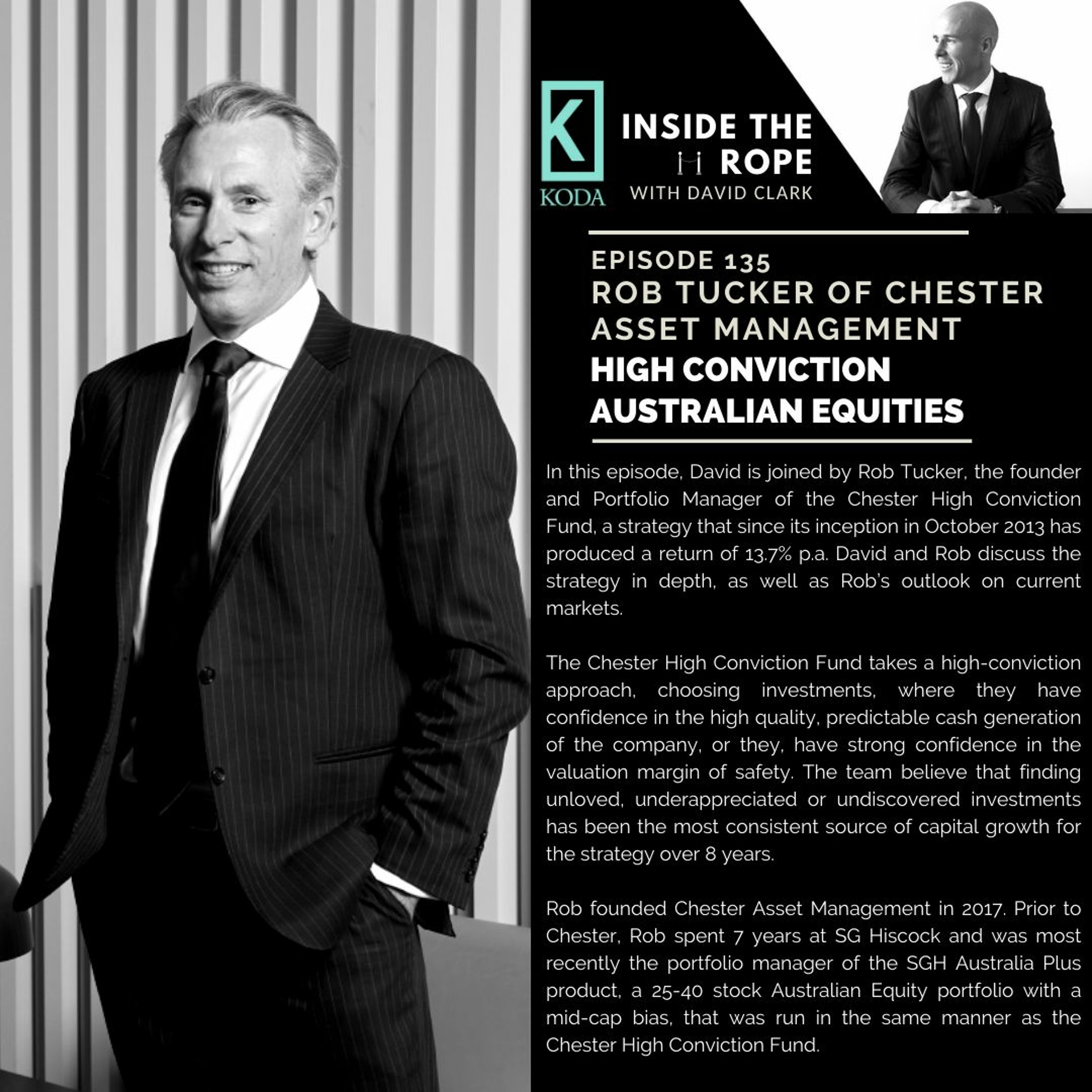 Ep 135: Rob Tucker - High conviction Australian equities