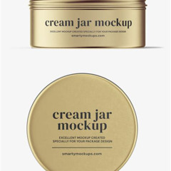Cream Jar Mockup Psd Free Download Kostenlos Downloaden