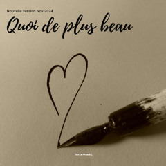 Quoi de plus beau (Remastered)