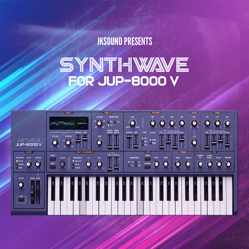 Synthwave for Jup8000V Audiodemo