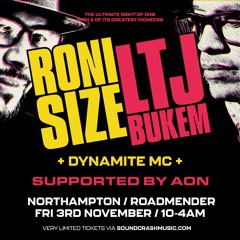 AON @ Roni Size & LTJ Bukem - November 2023 (Live From The Roadmender)