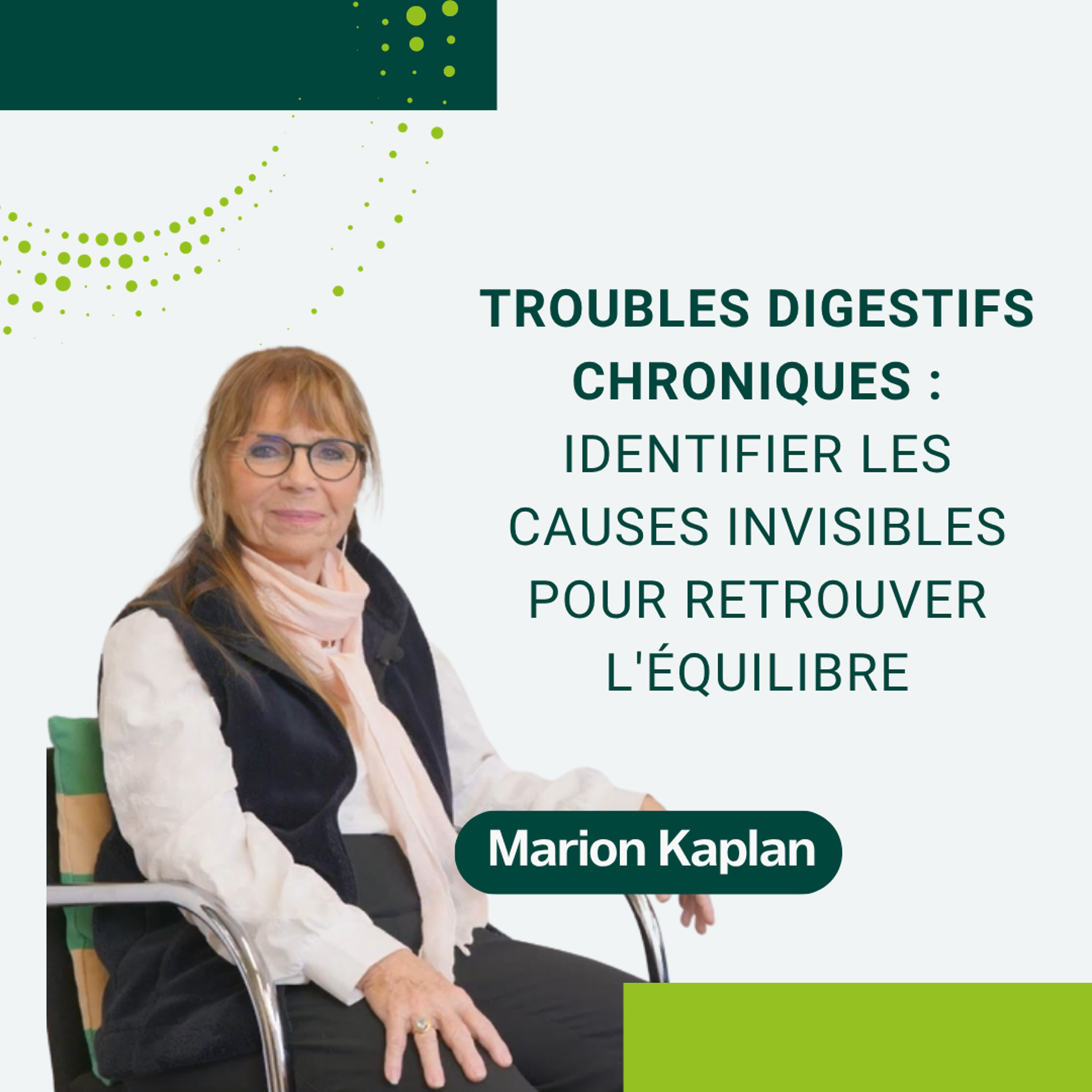 31 : Troubles digestifs chroniques : identifier les causes invisibles pour retrouver l'équilibre episode artwork