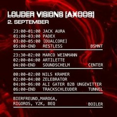 Trackschleuder @ Louder Visions (AX009)