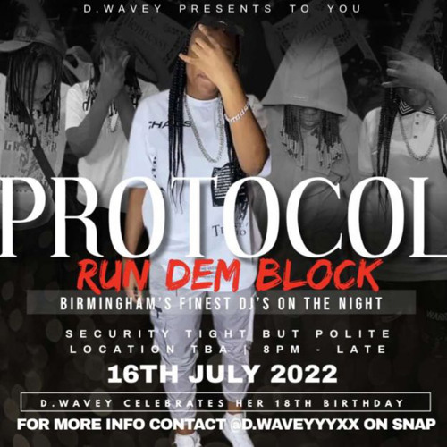 DEEJAY J3 PRESENTS- D.WAVEYY PRESENTS TO YOU PROTOCOL 'RUN DEM BLOCK' 18TH BIRTHDAY PROMO MIX!
