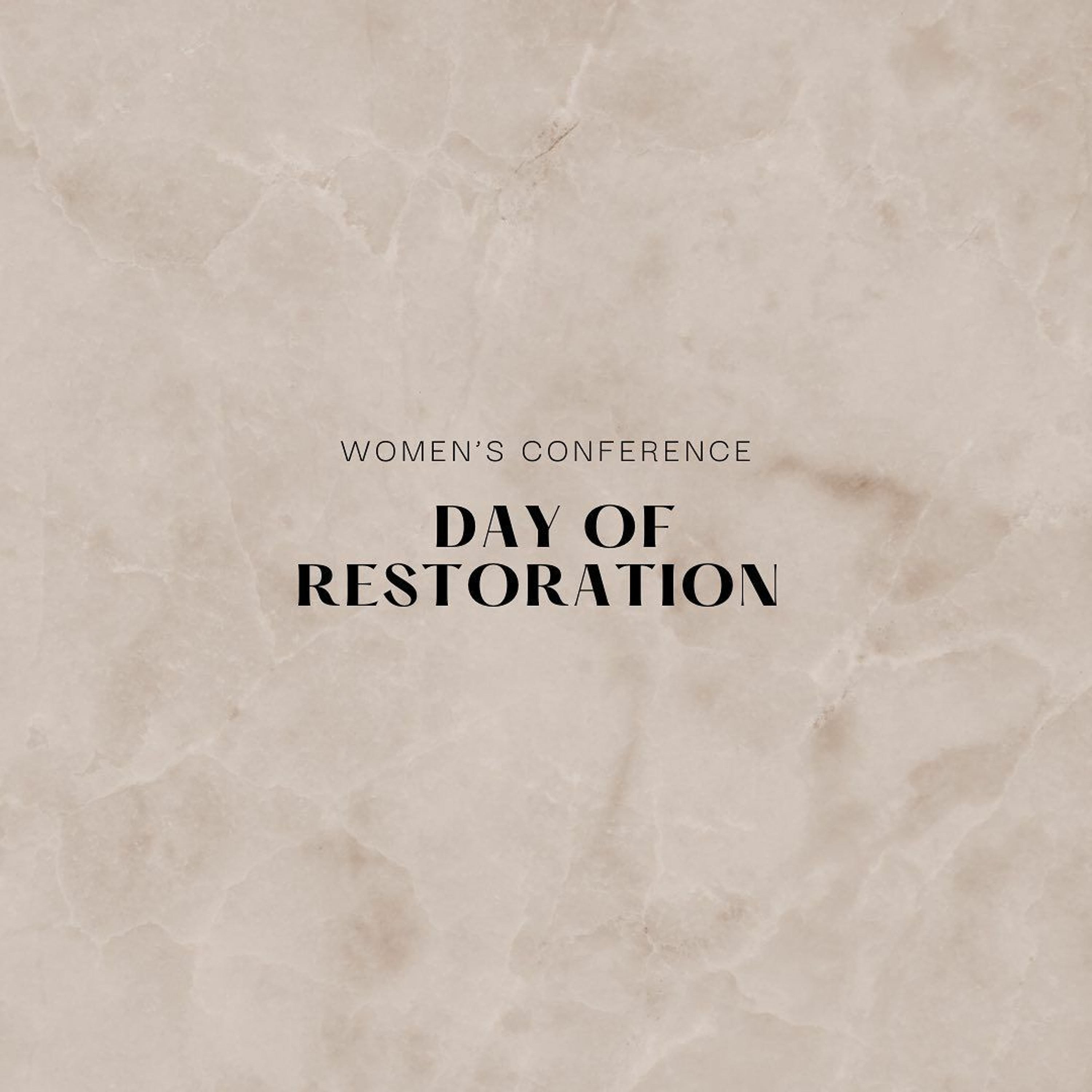 1. Define Anxiety! Cliona Murphy. Women's Conference - Day of Restoration episode artwork