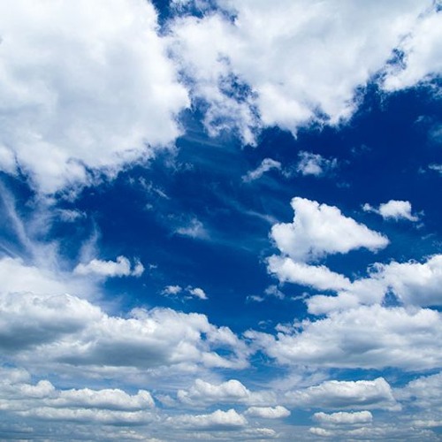 Windy Blue Sky