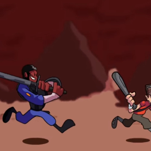 FNF Prey but is a Scout, Demoman and Soldier Cover