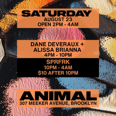 ANIMAL 8/23/25