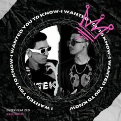 ZXD X Gutek -I Wanted You To Know [Original Mix]