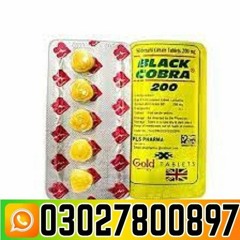 Black Cobra 200 Mg Tablet price in Pakistan ^ 0302.7800897 ^ What sapp now
