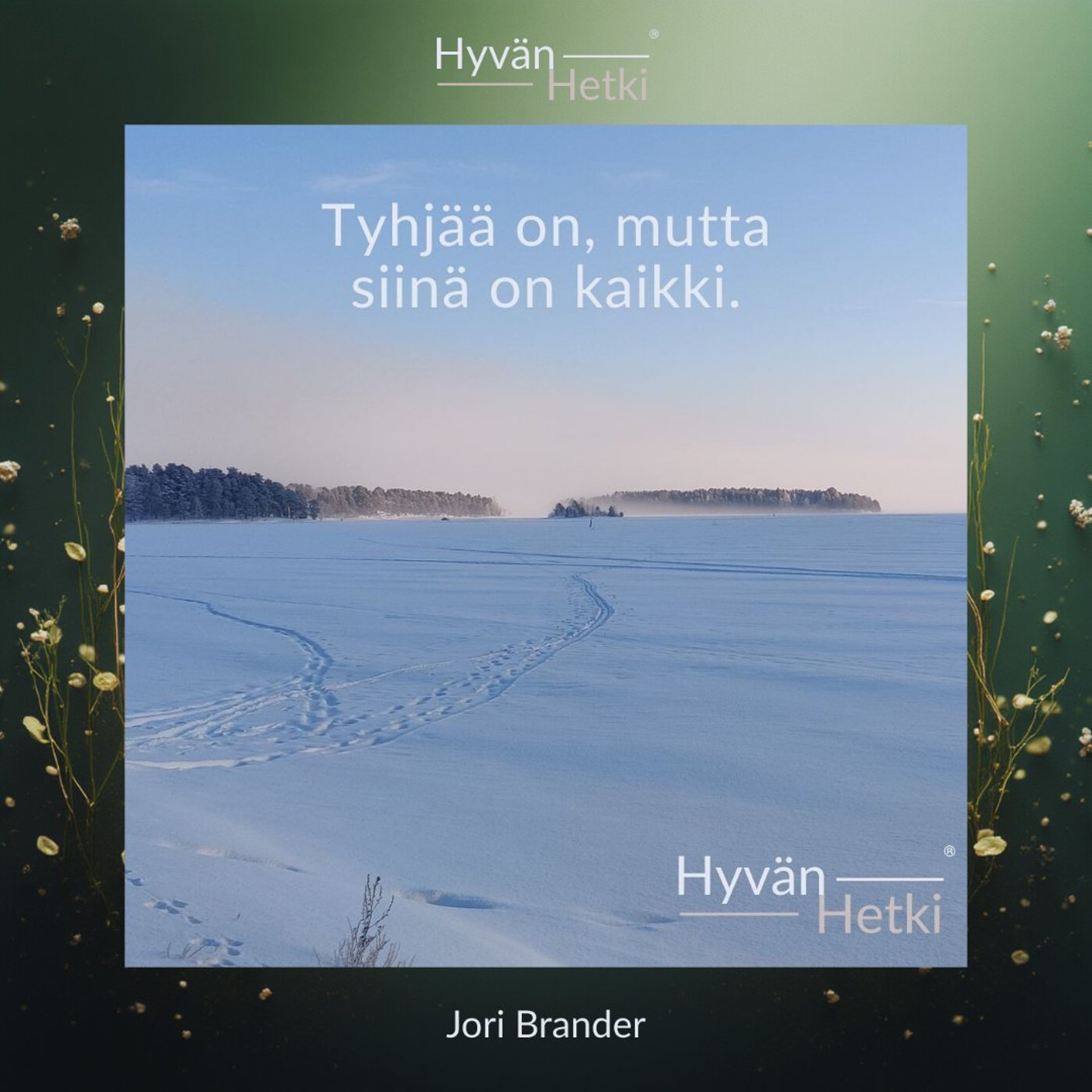 Tyhjää on, mutta siinä on kaikki. (07.08.2026) episode artwork