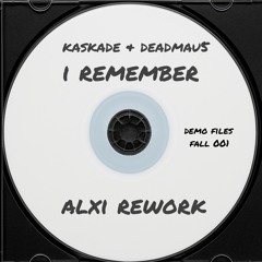 Deadmau5  - I Remember (ALXi Rework) [pitched] FREE DOWNLOAD