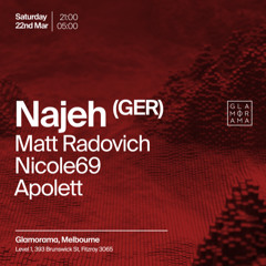 Matt Radovich DJing at Glamorama Saturdays March 2025