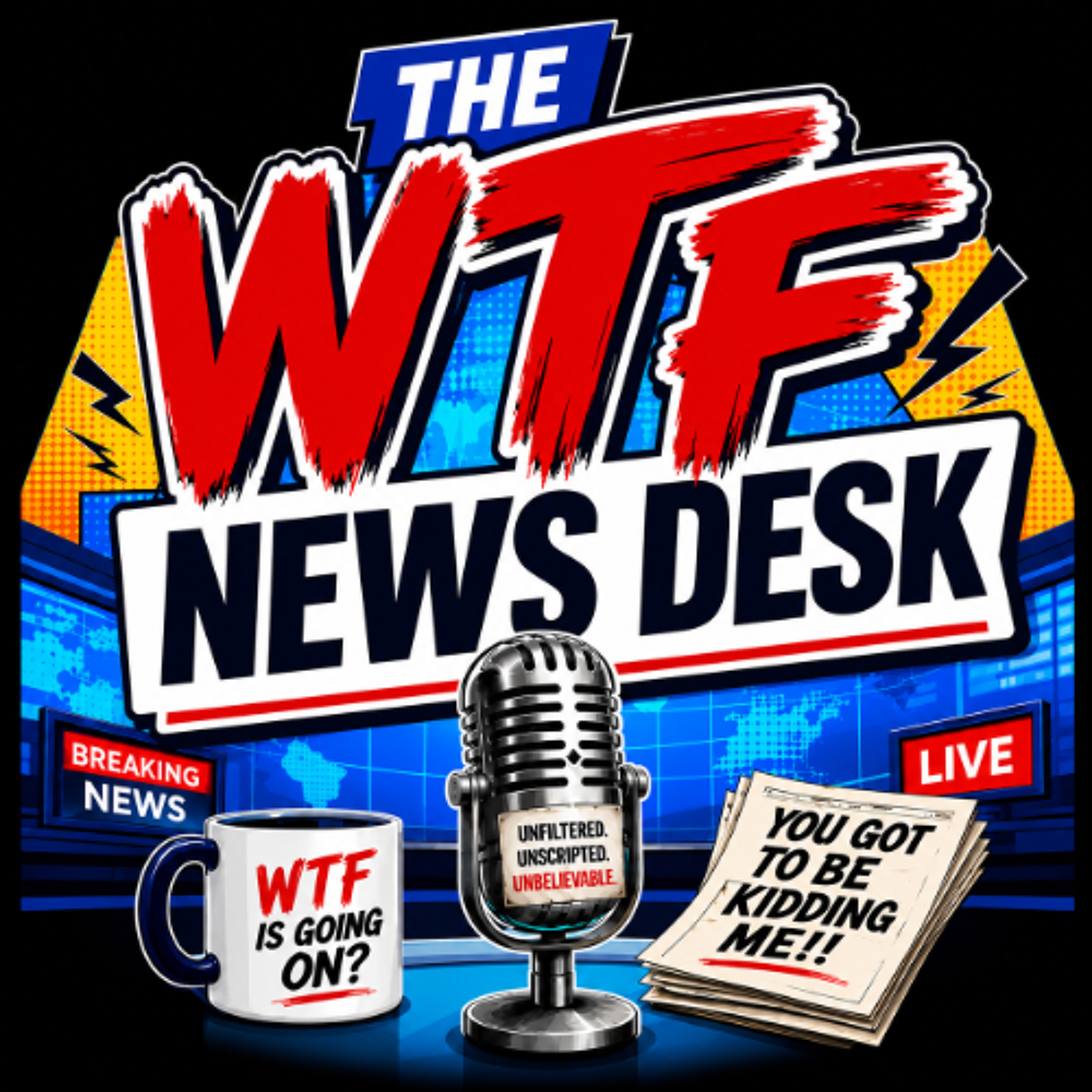 THE WTF News Desk June, 2026 EP: 99, Episode 1090 episode artwork