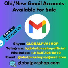 Top Reasons to Buy Old Gmail Accounts with GlobalPVAShop