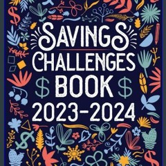 ((Ebook)) ✨ Savings Challenges Book 2023-2024: Planner 2023-2024 Savings Journal | Savings Challen