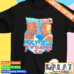WBA WBC Mike Tyson VS Evander Holyfield graphic shirt