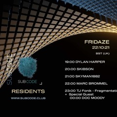 Fonik - Fragmentation on Subcode.club - Oct 22 2021 - Special Guest Doc Moody