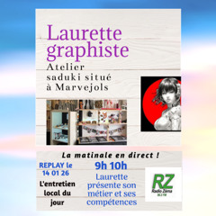 L'entretien local du jour ( 14 01 26) - Laurette designer graphiste, un atelier à Marvejols