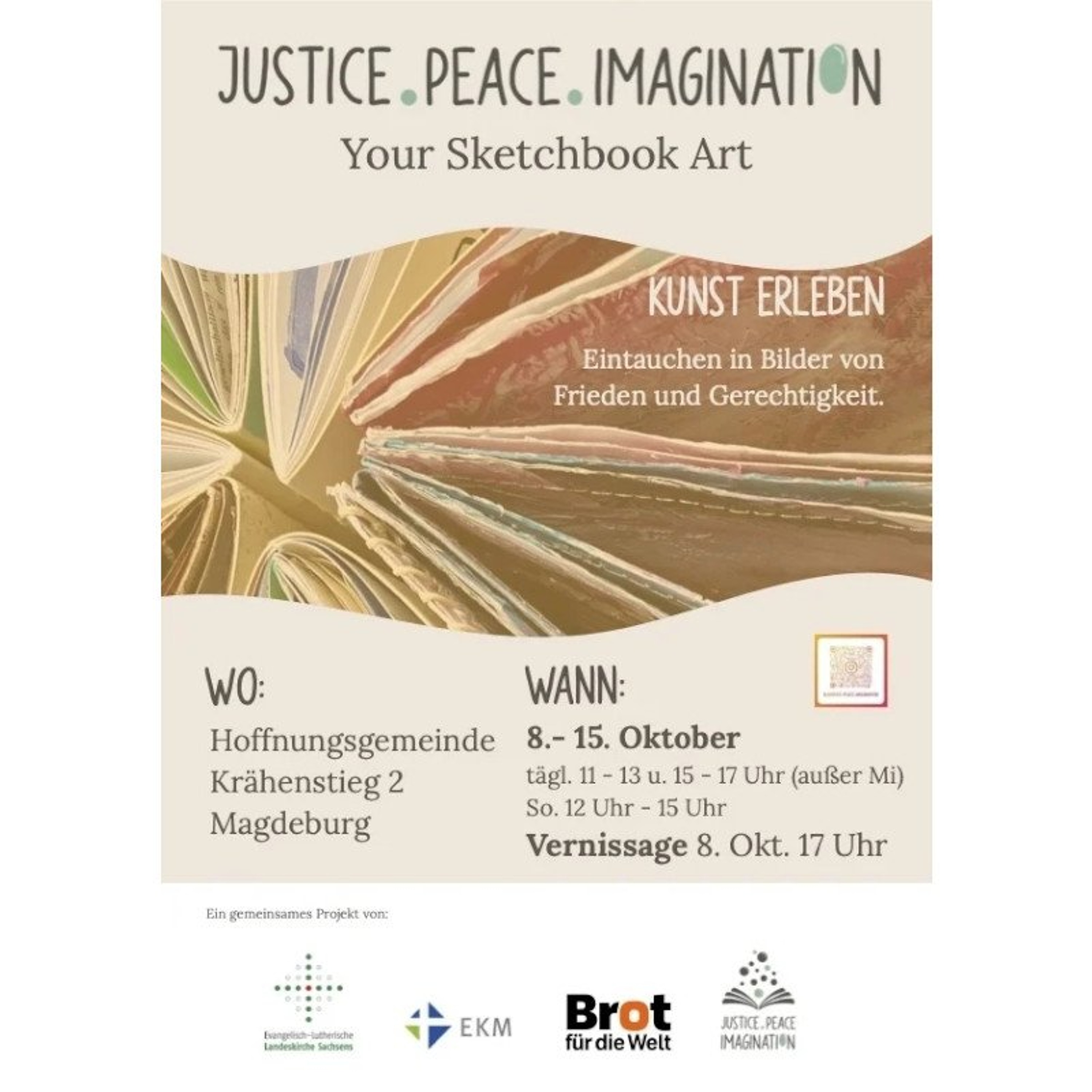 Justice, Peace, Imagination – Sketchbook-Kunstprojekt in der Hoffnungsgemeinde Magdeburg episode artwork