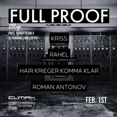 Hair Krieger Komma Klar @ Climax Institutes  1.2.2024