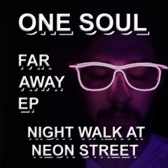 Night Walk At Neon Street