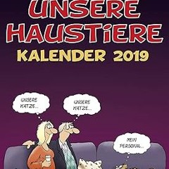 Download [ebook]$$ Uli Stein Unsere Haustiere - Wandkalender 2019 PDF Ebook By  Uli Stein (Author)