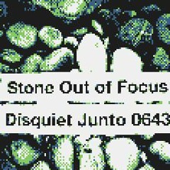 A Stone Aging (disquiet0643)
