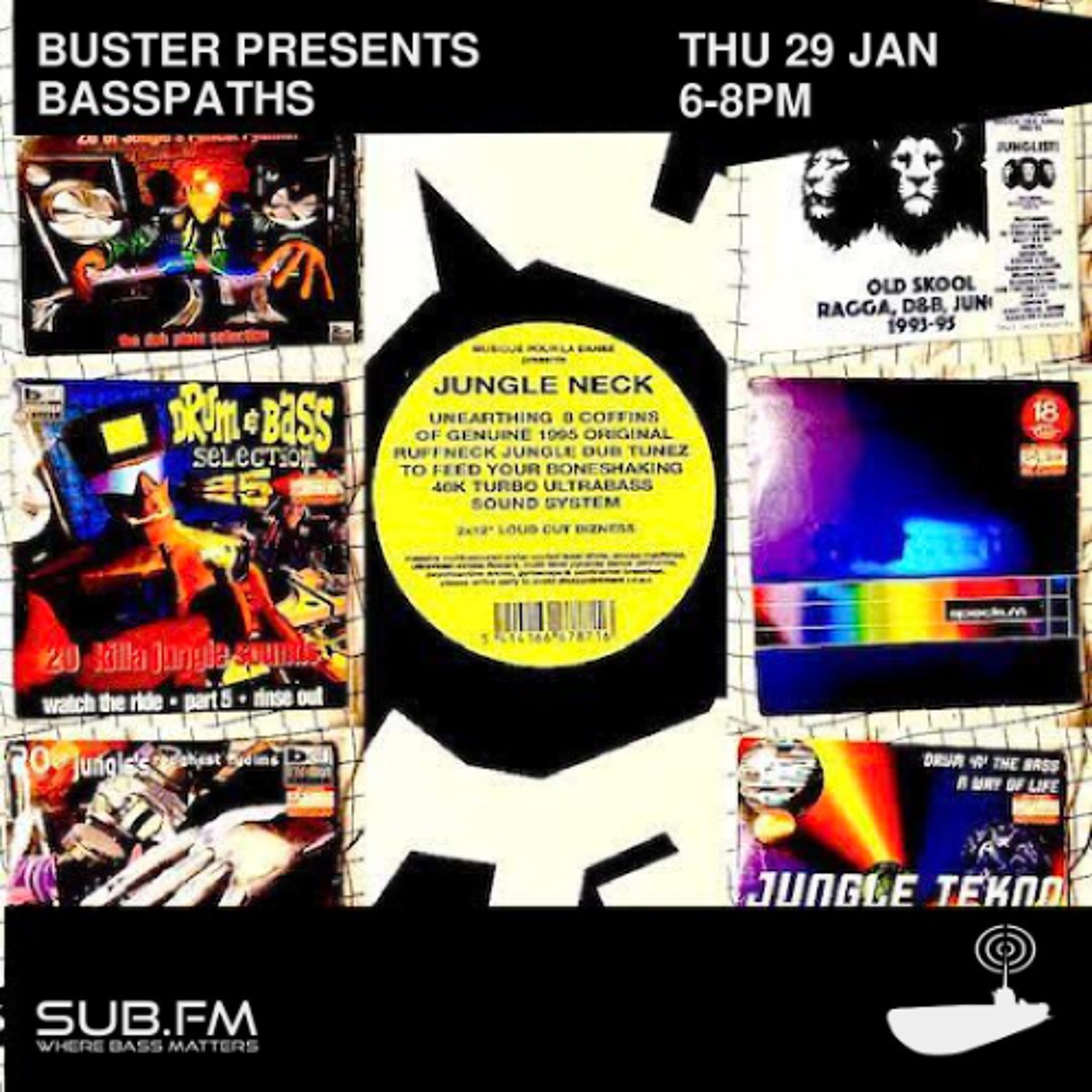 Buster presents Basspaths Jungle Session - 29 Jan 2026 episode artwork