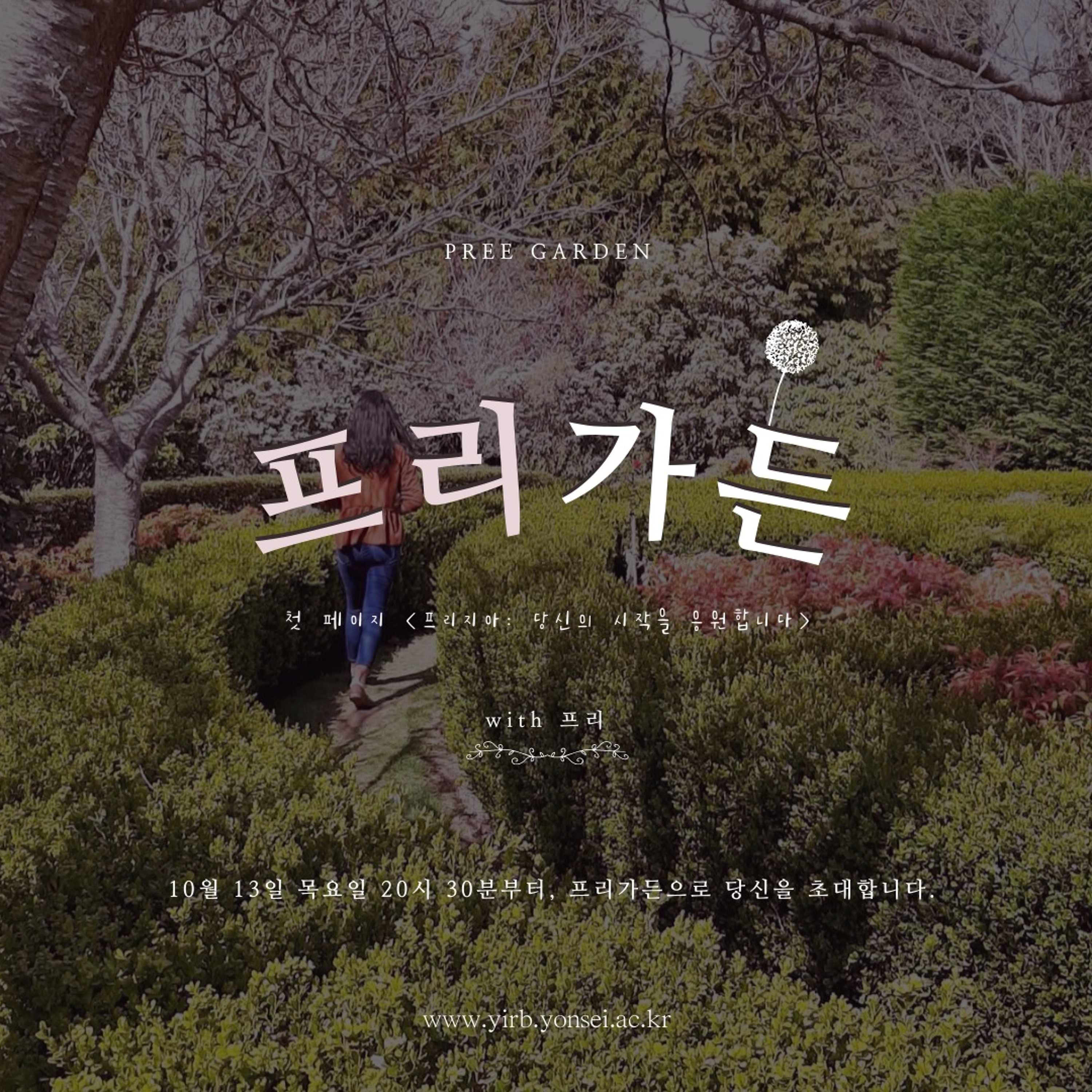 221009 <프리가든> 첫 페이지: 프리지아 - 당신의 시작을 응원합니다 episode artwork