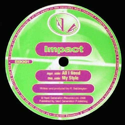 Impact - All I Need - Blatant Beats (2006)