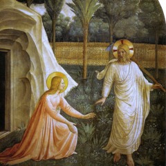 Maria Magdalena begegnet dem Auferstandenen