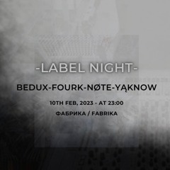 Fourk Records - Label Night - Yaknow