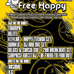 Kevlar & MC Kiz Free happy Jan 2024 - old school bouncy techno