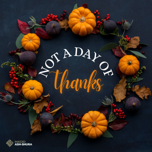 Thanksgiving Doesn't Fit the Reality