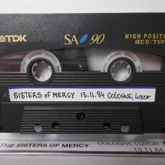 The Sisters of Mercy 13.11.1984 Luxor - Cologne - West Germany